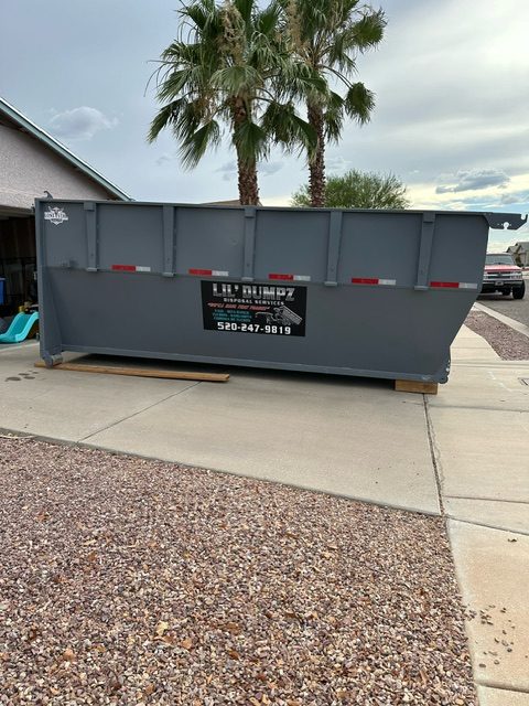 Rolloff & Dumpster services in SE Arizona - Haul off construction debris, roofing material, landscaping debris, restoration materials and any material hauling